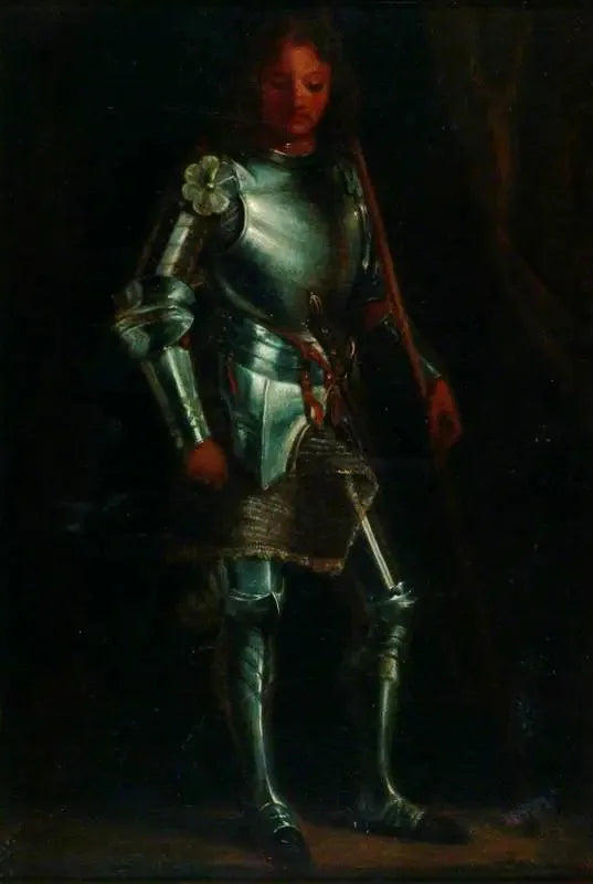 Ein Mann in Rüstung - Giorgione