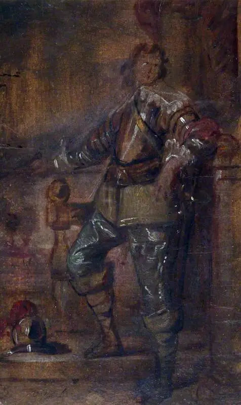 Ein Mann in Halbarmee - Antoine van Dyck