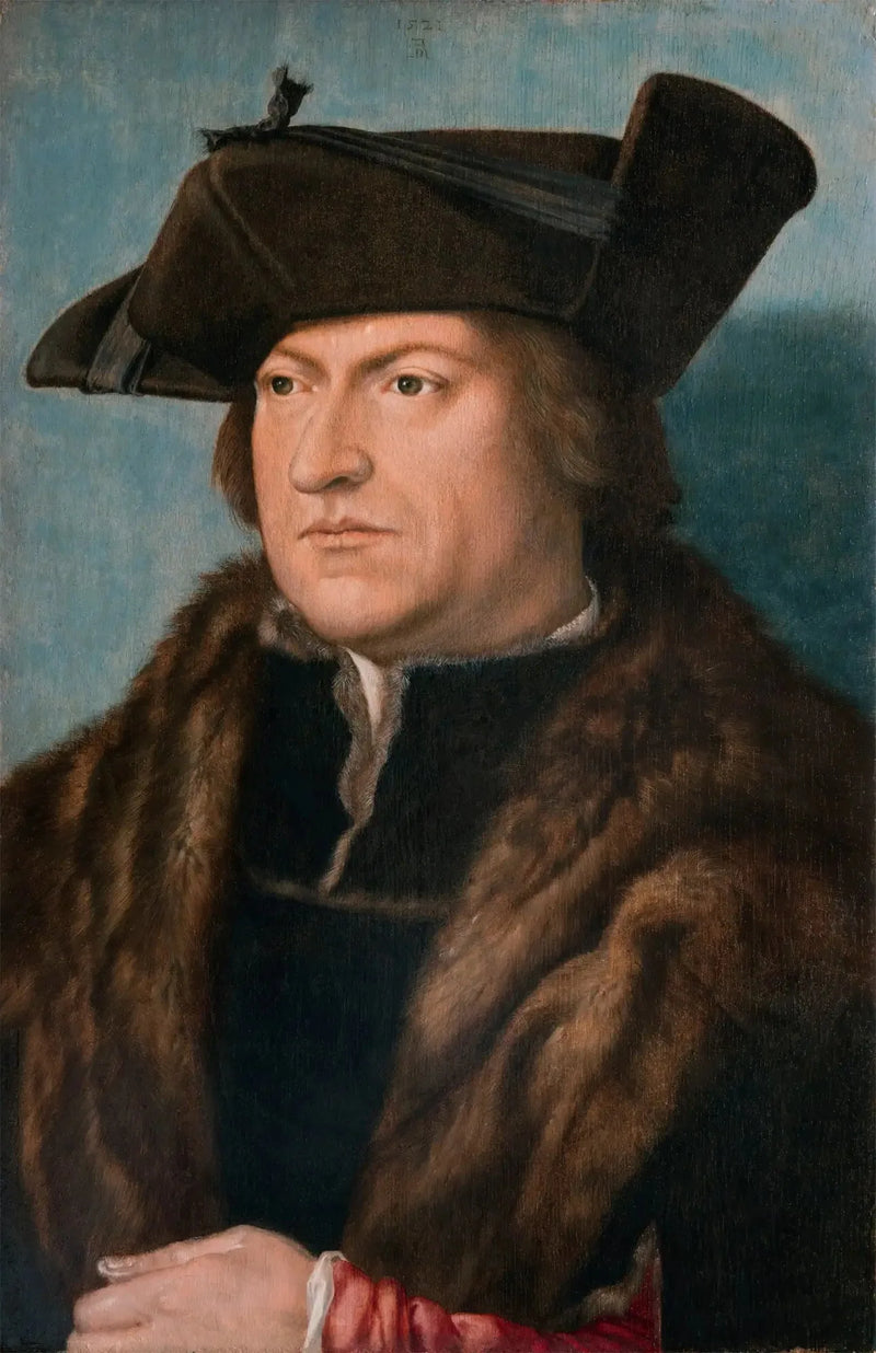 Ein Mann im Pelzmantel - Albrecht Dürer