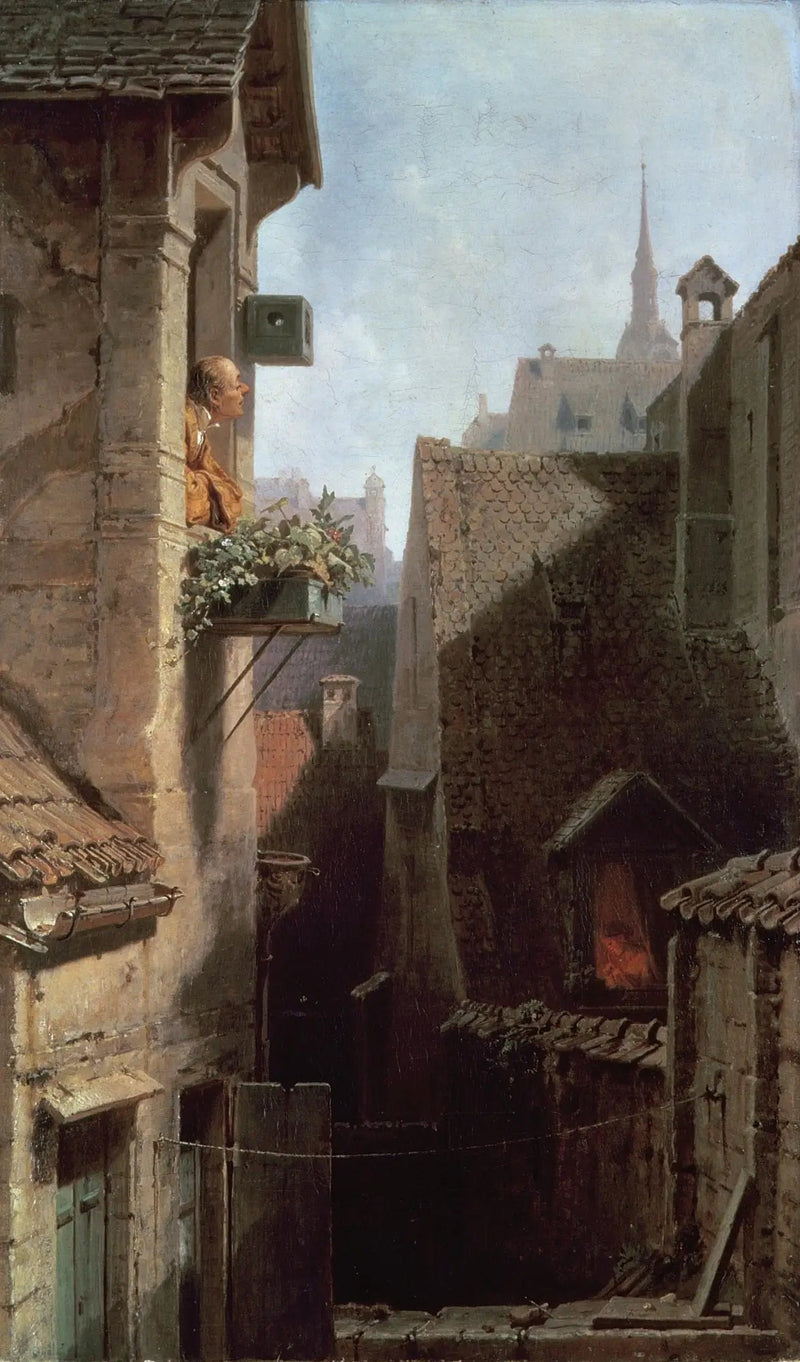 Ein Hypochonder - Carl Spitzweg