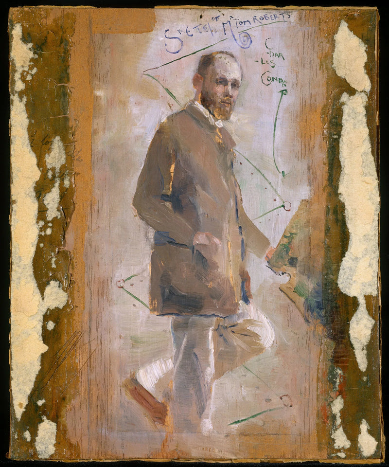 Ein Impressionist (Tom Roberts) - Charles Conder