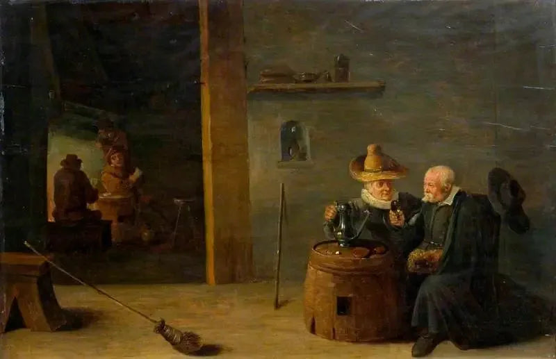 Ein flämischer Innenraum - David Teniers der Jüngere