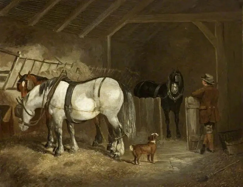 Ein stabiles Interieur - John Frederick Herring, Sr.