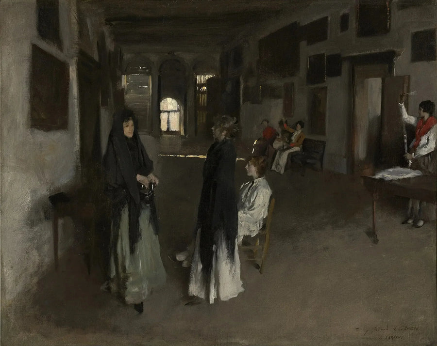 Ein venezianisches Interieur - John Singer Sargent