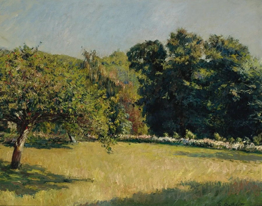 Ein Garten in Trouville - Gustave Caillebotte