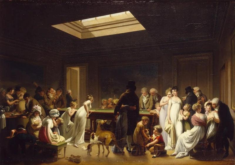 Billardspiel - Louis-Léopold Boilly
