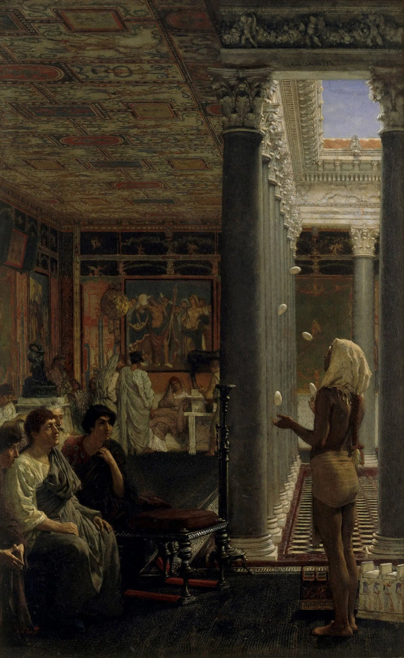 Ein Jongleur - Lawrence Alma-Tadema