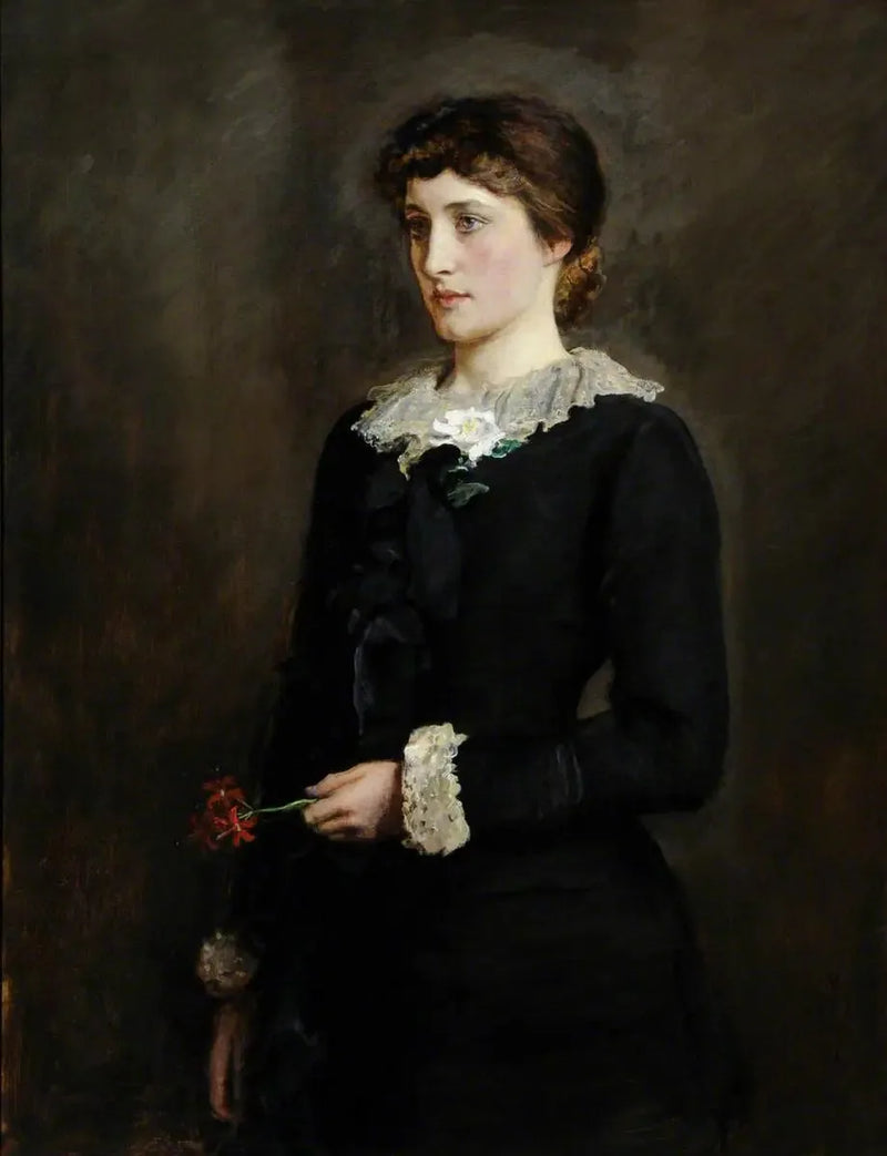 Eine Jersey-Lilie - John Everett Millais