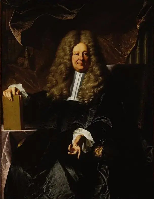 Ein Meister der Anfragen (André Pierre Hébert ?) - Hyacinthe Rigaud