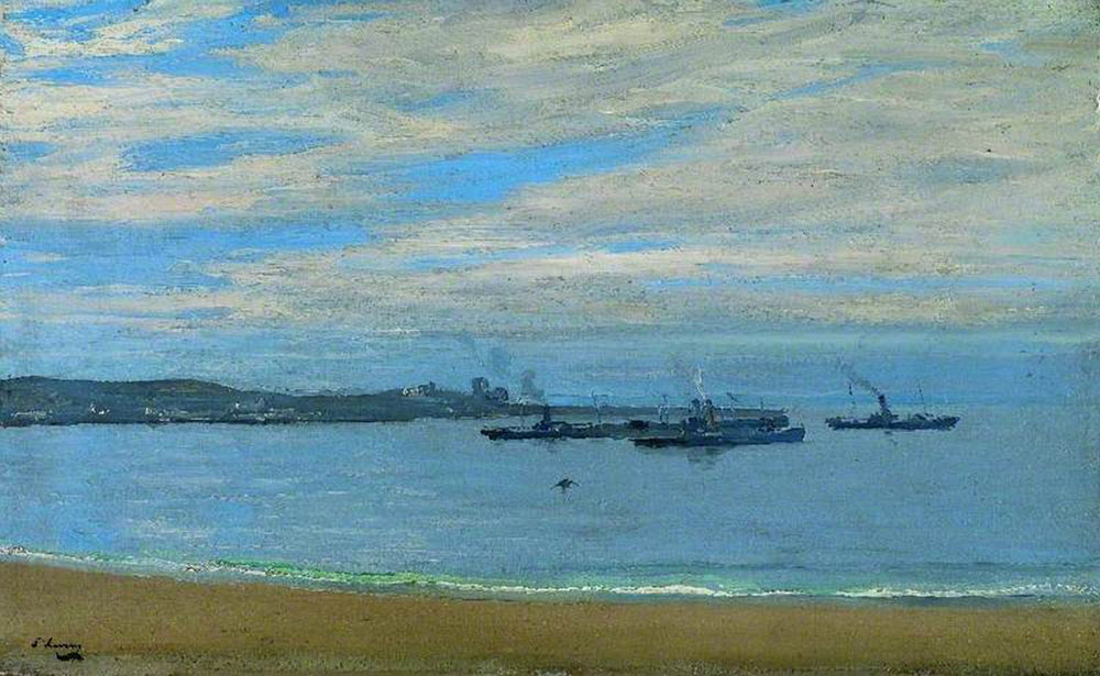 Un matin calme - John Lavery image 1 reproduction artisanale de tableau