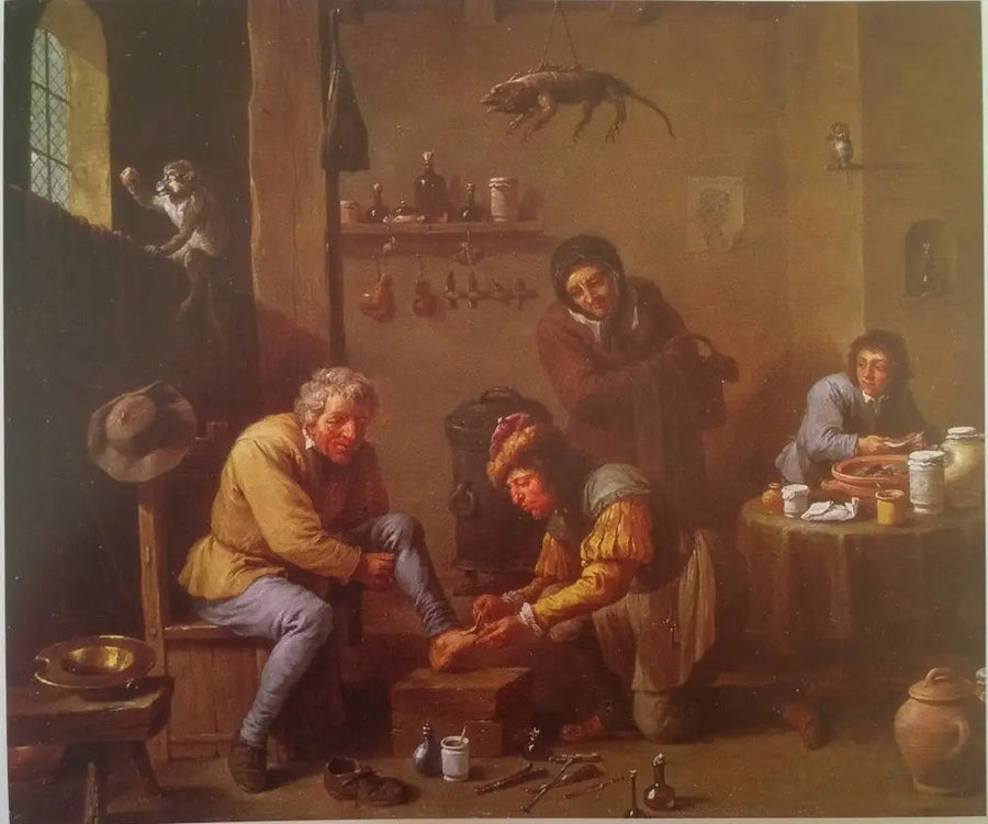 Ein Dorfarzt - David Teniers der Jüngere
