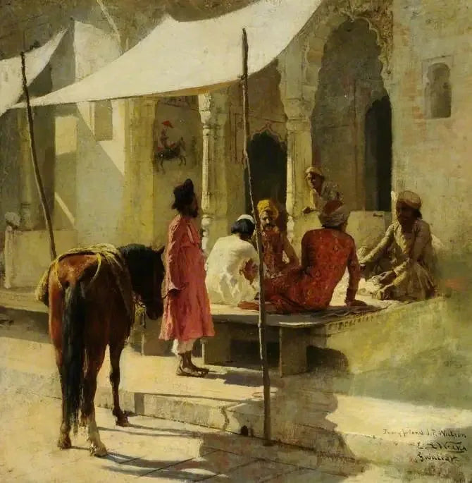 Ein indischer Bote - Edwin Lord Weeks