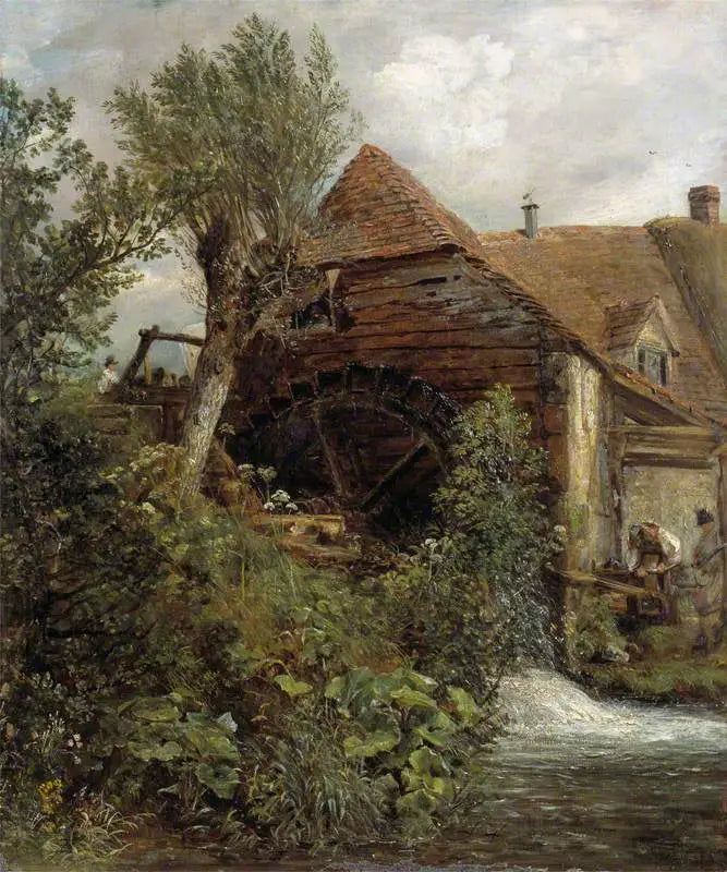 Ein Wasserwerk in Gillingham, Dorset - John Constable