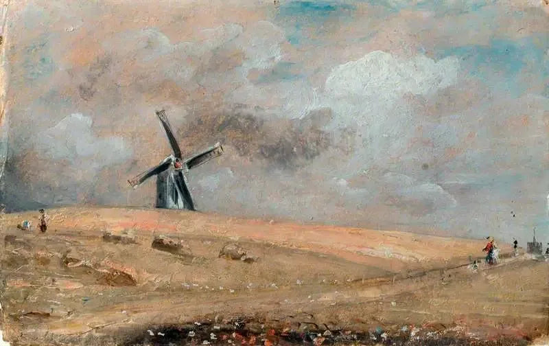 Ein Windmühle bei Brighton - John Constable