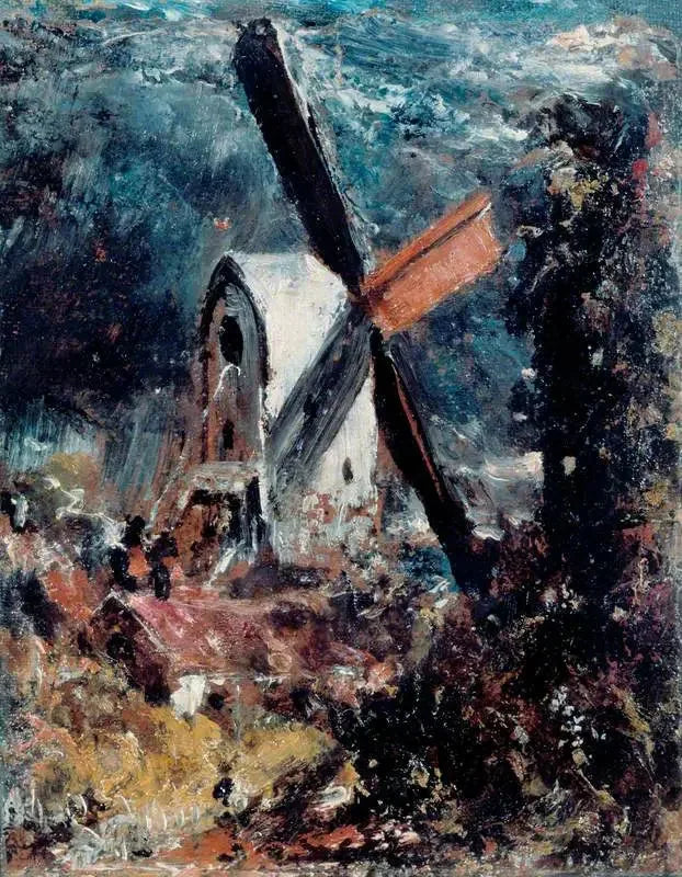 Ein Windmühle bei Brighton - John Constable