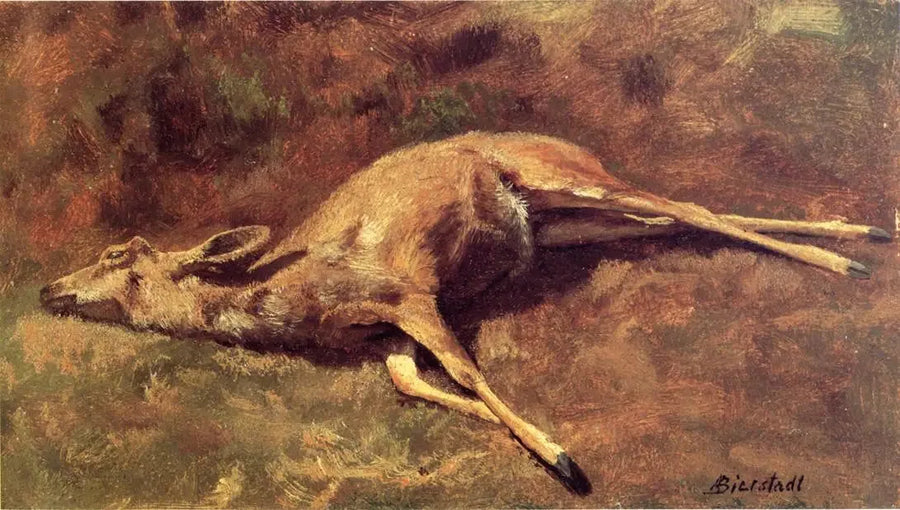 Ein Einheimischer aus dem Wald - Albert Bierstadt