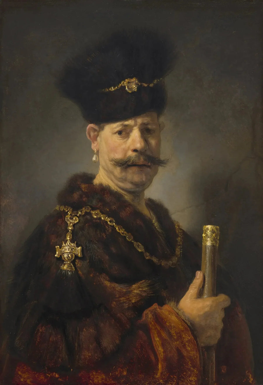 Ein edler Pole - Rembrandt