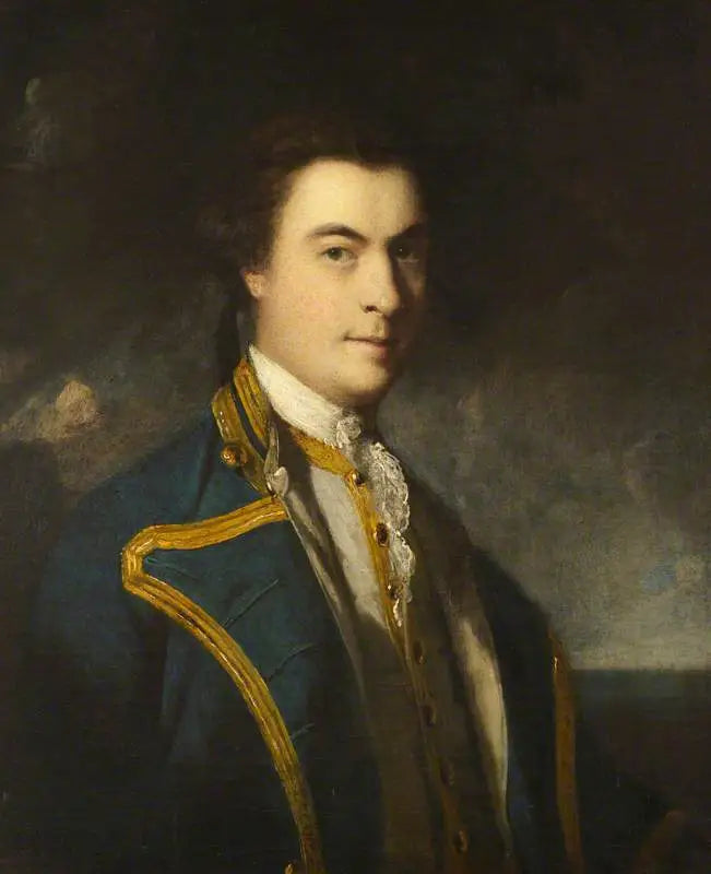 Ein unbekannter Marineoffizier - Joshua Reynolds