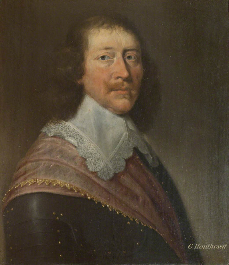 Ein unbekannter Offizier - Gerrit van Honthorst