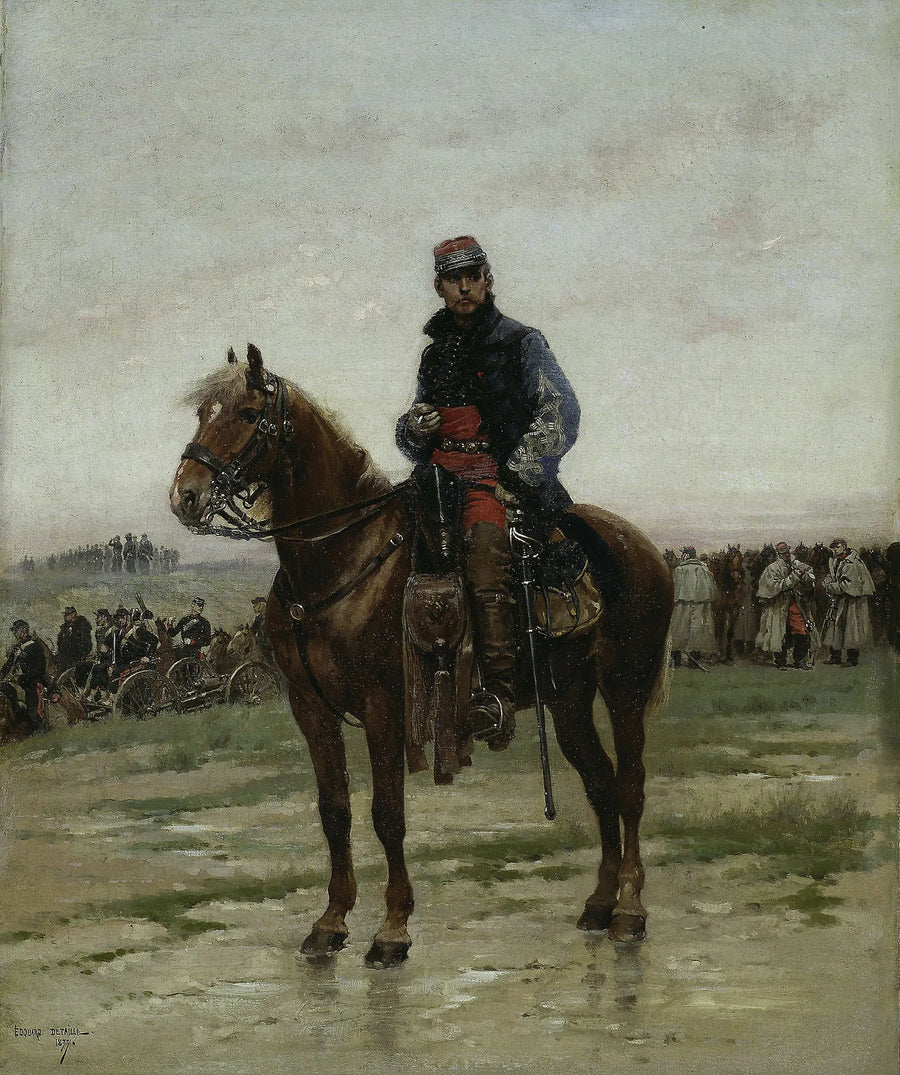 Ein berittener Offizier - Édouard Detaille
