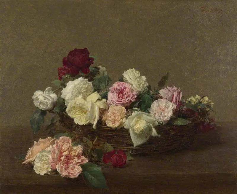 Rosenkorb - Henri Fantin-Latour