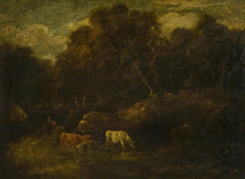 Ein bewaldetes Landschaftsbild - Thomas Gainsborough