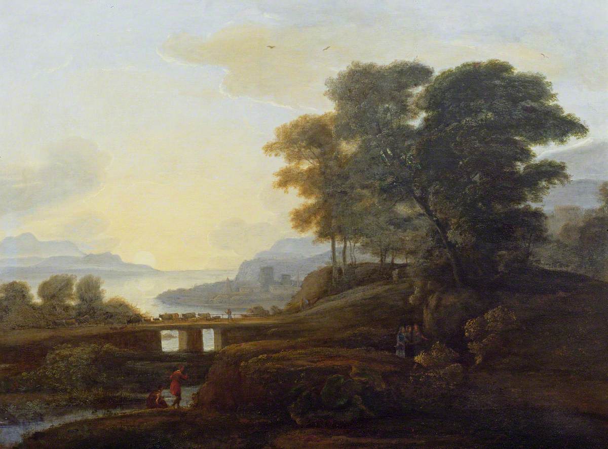 Klassische Landschaft - Claude Lorrain