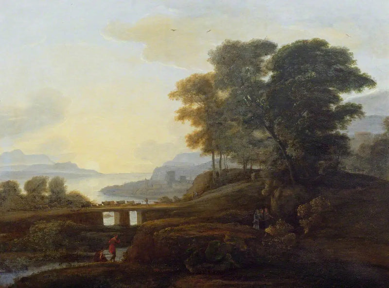 Klassische Landschaft - Claude Lorrain