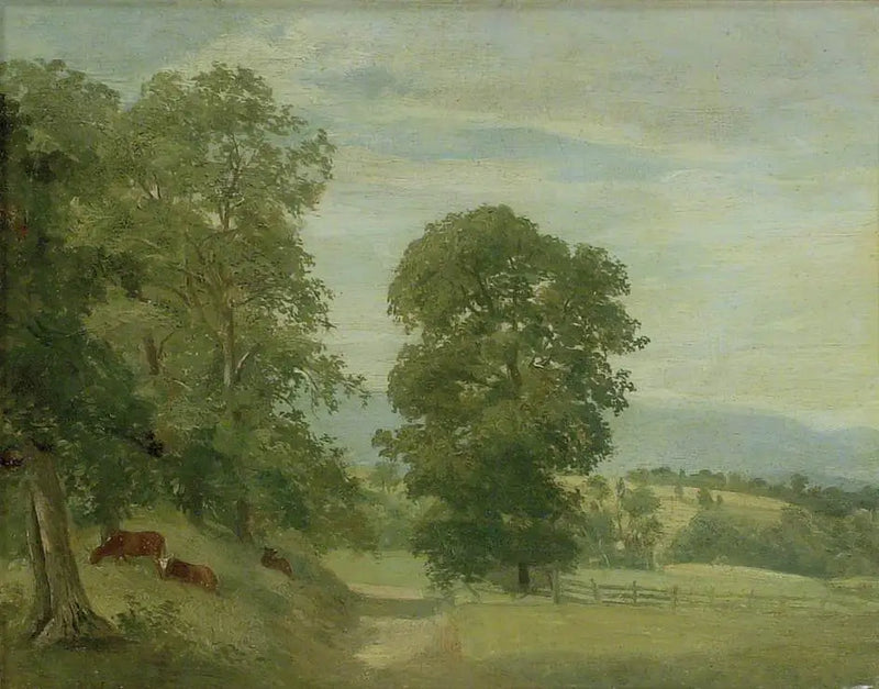 Ein Landschaftsbild aus Suffolk - John Constable
