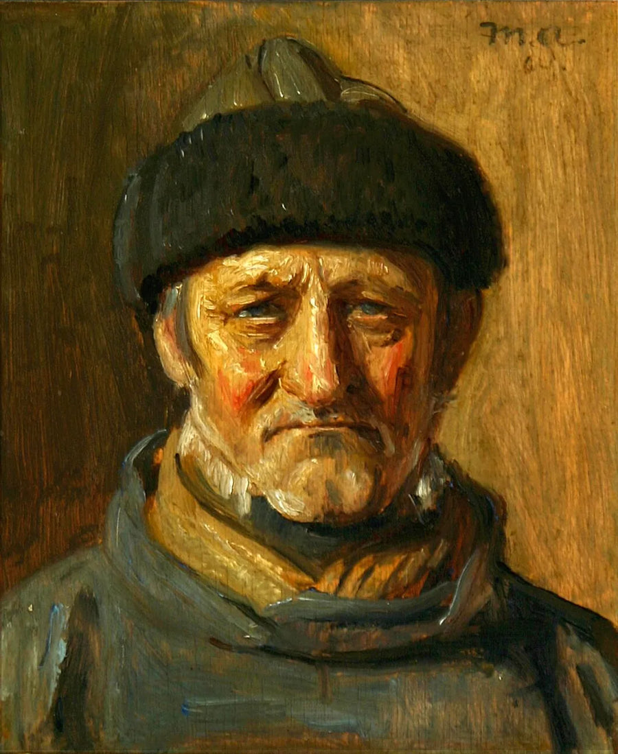 Ein Fischer aus Skagen. -Michael Peter Ancher