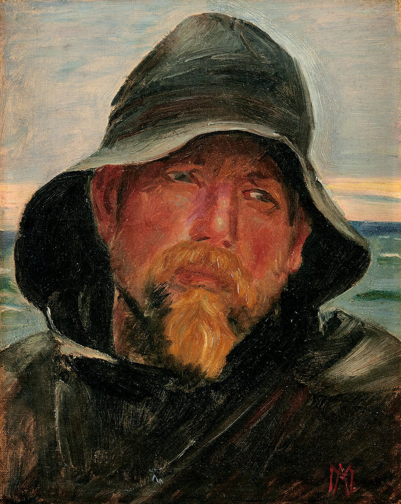 Ein Sünder. (Gemälde von Herrn Ancher) - Michael Peter Ancher