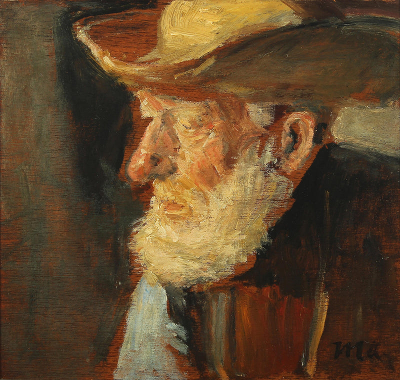 Ein nachdenklicher Fischer aus Skagen. -Michael Peter Ancher
