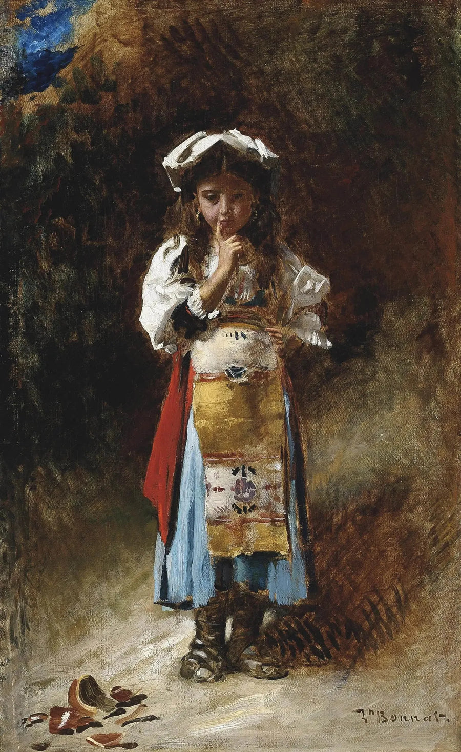 Ein kleiner Unfall - Léon Bonnat