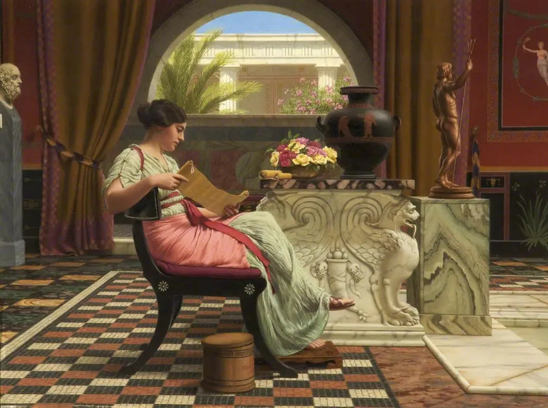 Ein Lieblingsdichter - John William Godward