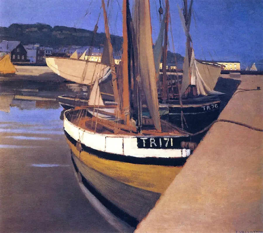 Ein Hafen - Félix Vallotton