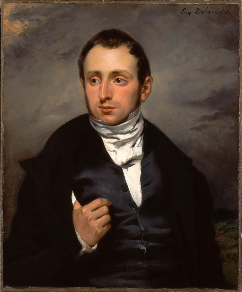Ein Porträt von Dr. François-Marie Desmaisons - Eugène Delacroix