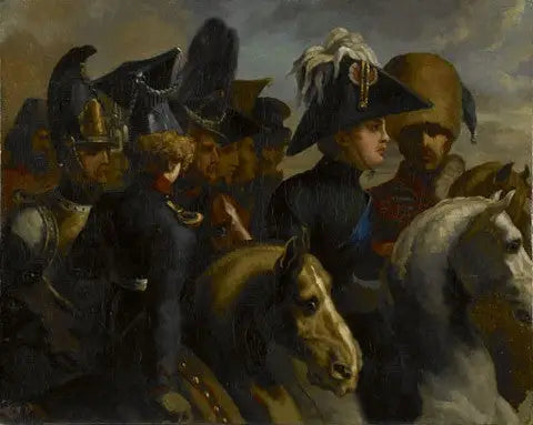 Ein Prinz und sein Stab - Théodore Géricault