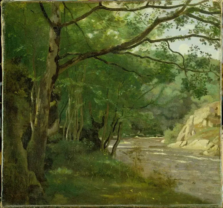 Eine Schlucht des Morvan. Umgebung von Lormes - Jean-Baptiste Camille Corot