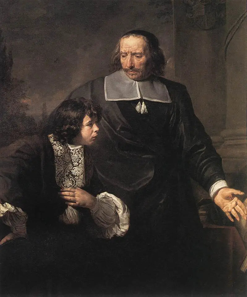 Ein Empfänger und sein Schüler - Claude Lefèbvre