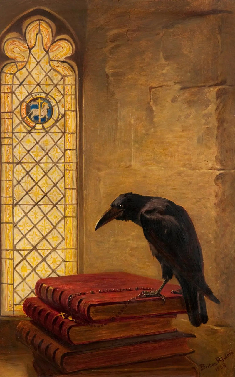 Ein Heiliger, aus dem « Choucas de Reims » - Briton Rivière