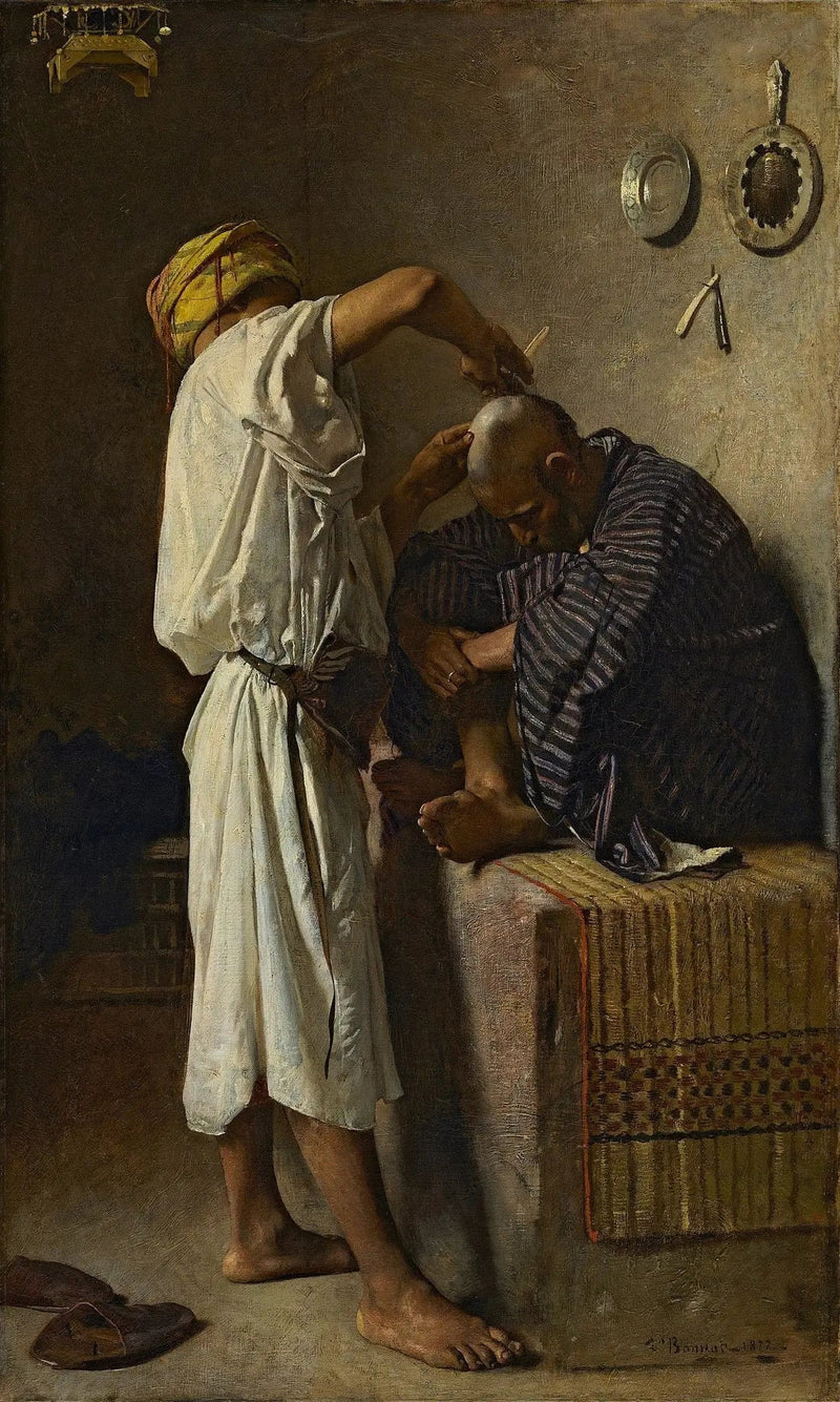 Orientalischer Friseursalon - Léon Bonnat