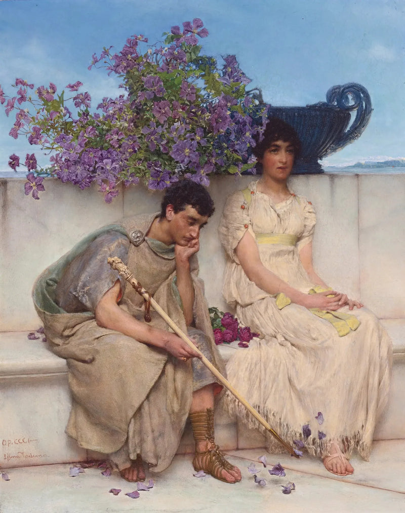 Ein eloquentes Schweigen - Lawrence Alma-Tadema