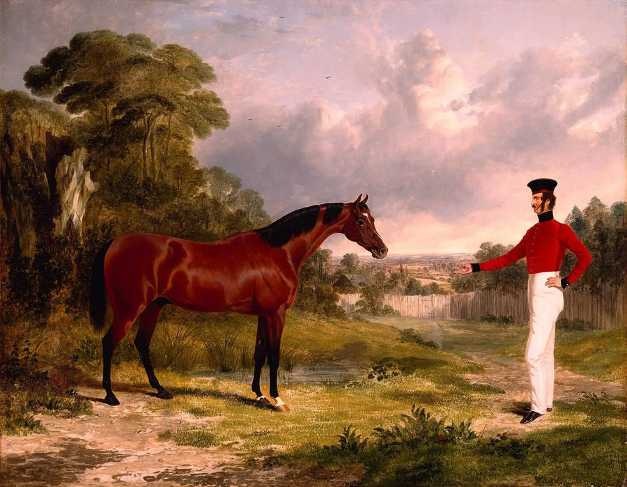 Ein Soldat mit einem Offizierspferd - John Frederick Herring, Sr.