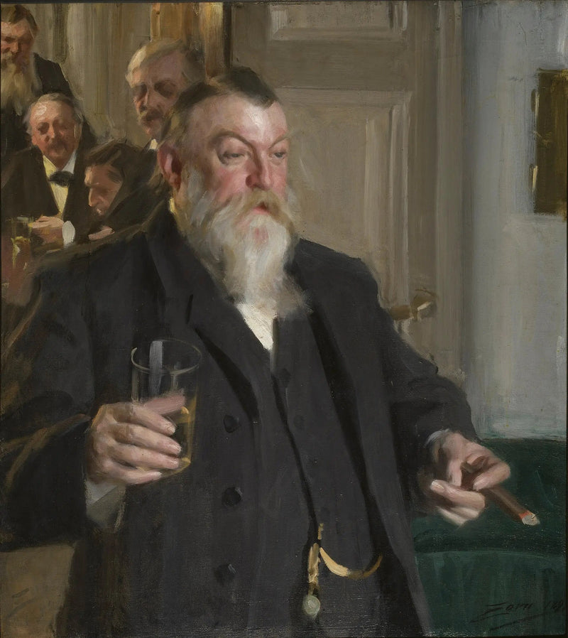 Ein Toast auf Idun - Anders Zorn