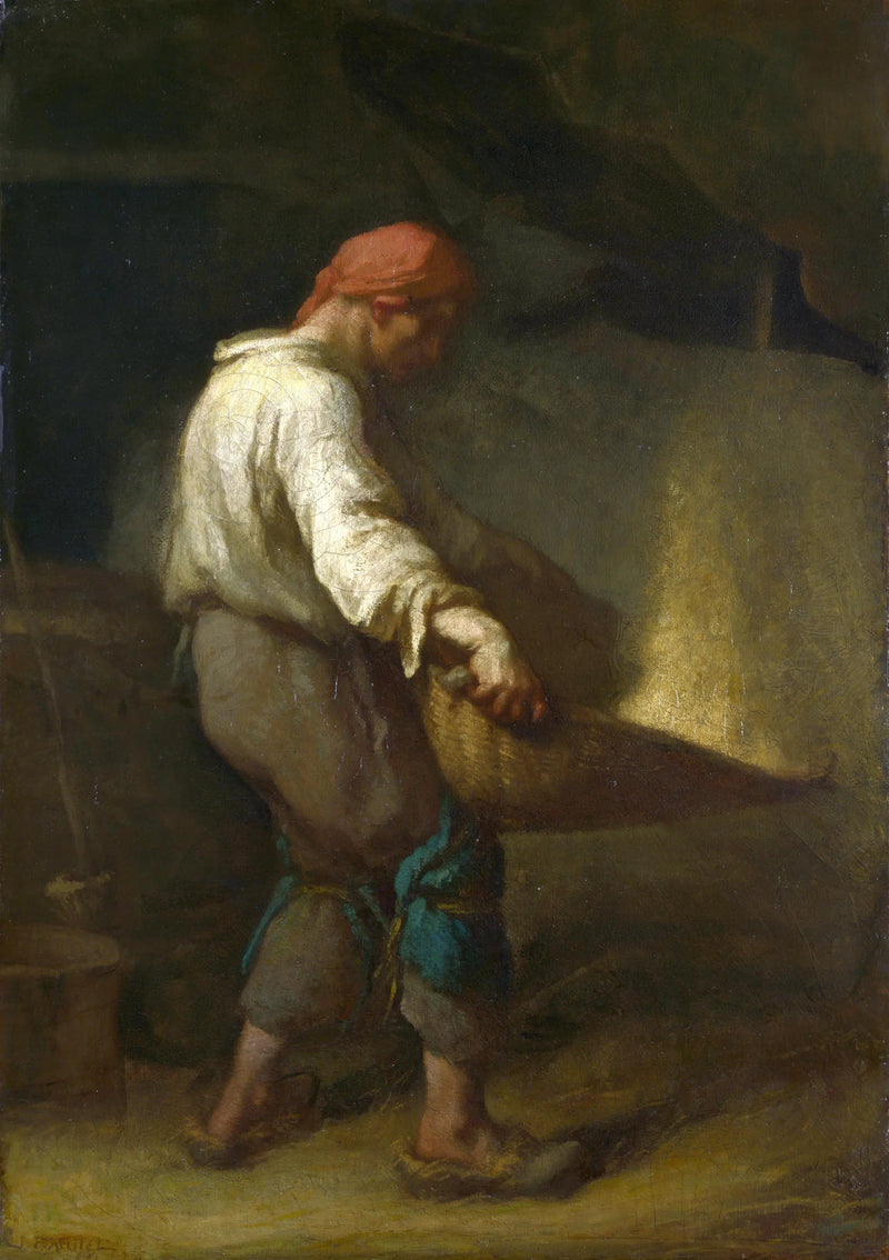 Ein Vanneur - Jean-François Millet