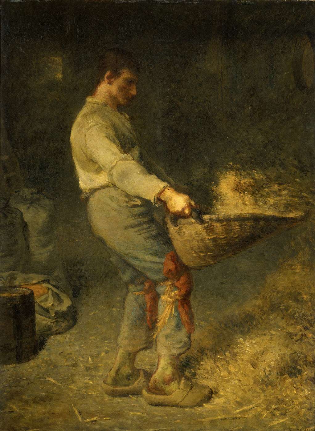 Ein Winder - Jean-François Millet