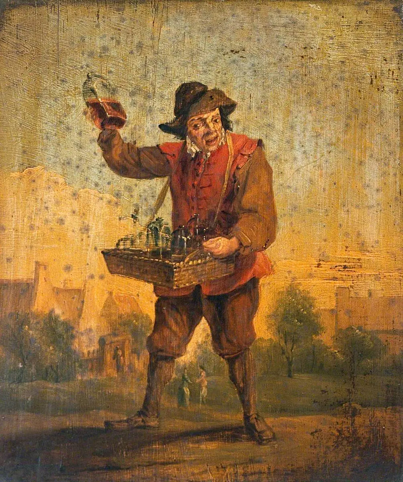 Ein Verkäufer von Medikamenten - David Teniers der Jüngere
