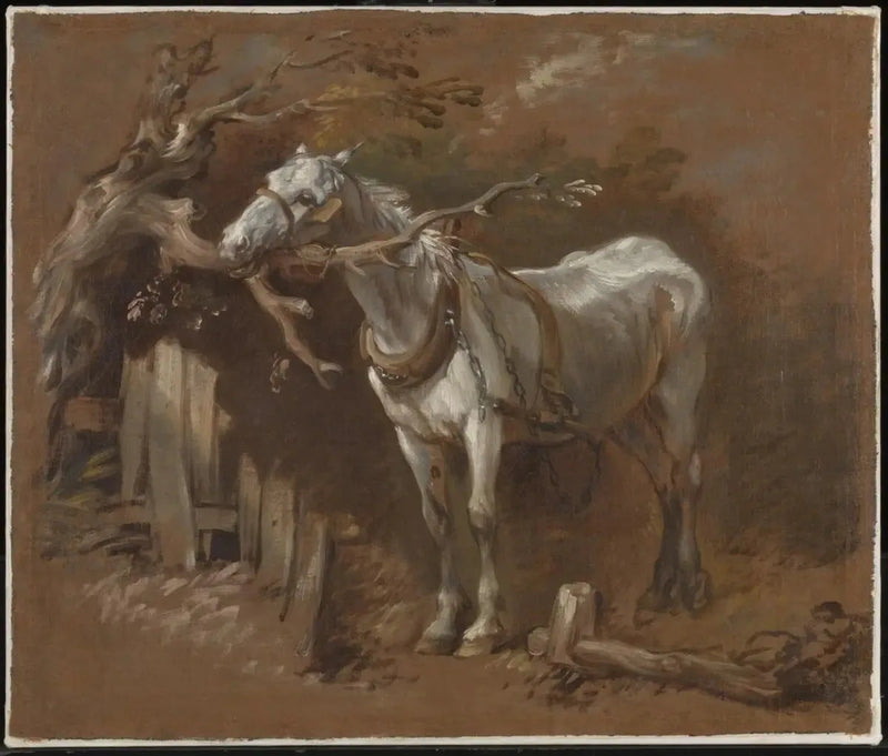 Ein altes Pferd - Thomas Gainsborough