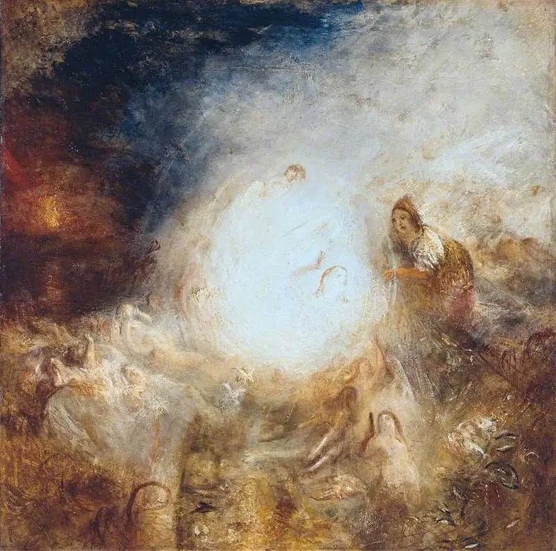 Undine übergibt den Ring an Massaniello, Fischer von Neapel - J. M. W. Turner