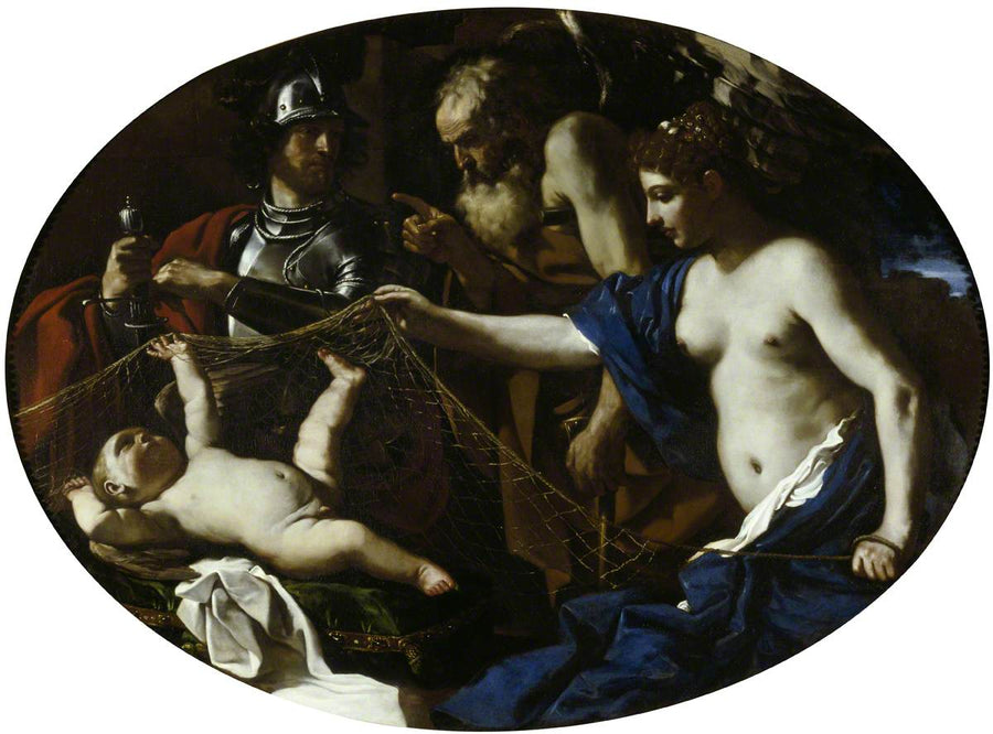 Eine Allegorie mit Venus, Mars, Amor und der Zeit - Guercino